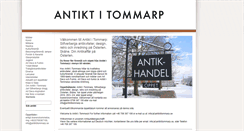Desktop Screenshot of antiktitommarp.se