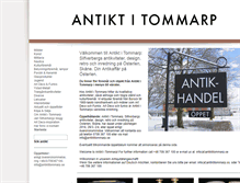 Tablet Screenshot of antiktitommarp.se